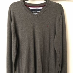 Tommy Hilfiger-V Neck Pullover Sweater Mens XL